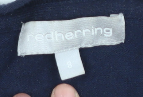 Red Herring Women's Blue Cardigan Size 8