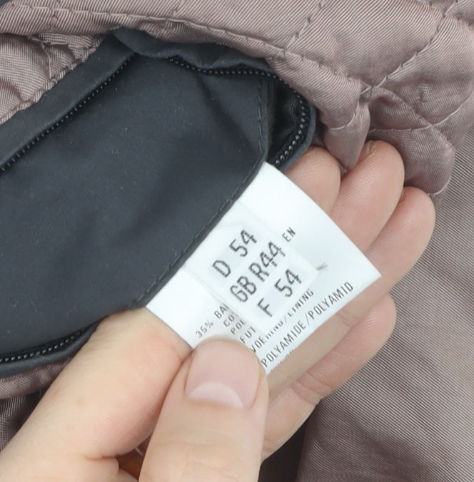 Bush Men's Black Military Jacket Size 44, Outdoor Coat