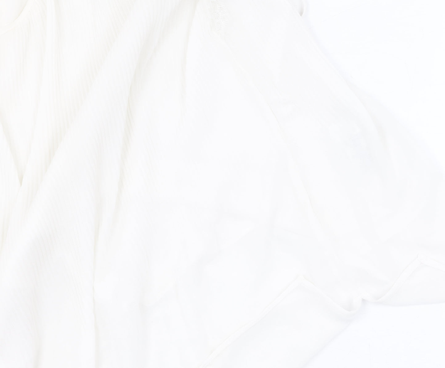 Next Women's White Sleeveless Blouse Size 16 Classic