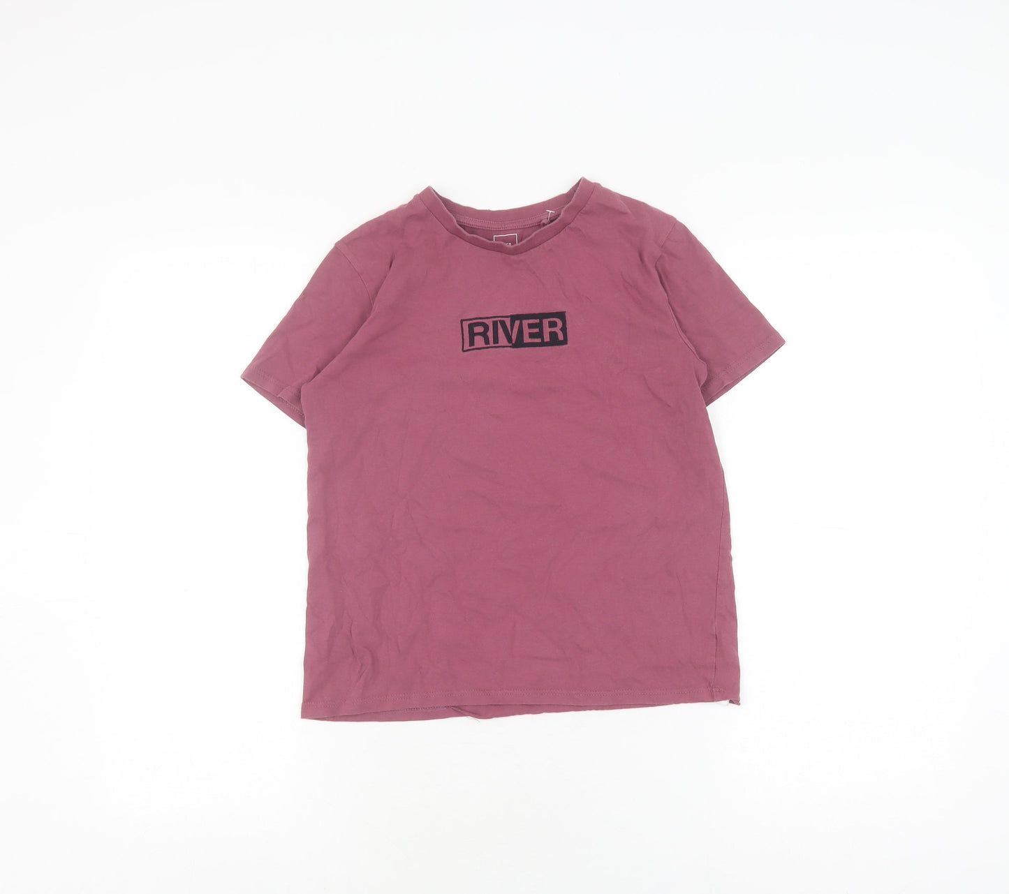 River Island Clothing Bundle - 5 Pack Preloved Girls T-Shirts, Tops & Shirts