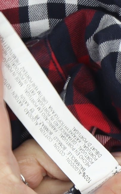 Zara Women Multicoloured Plaid Button-Up Shirt