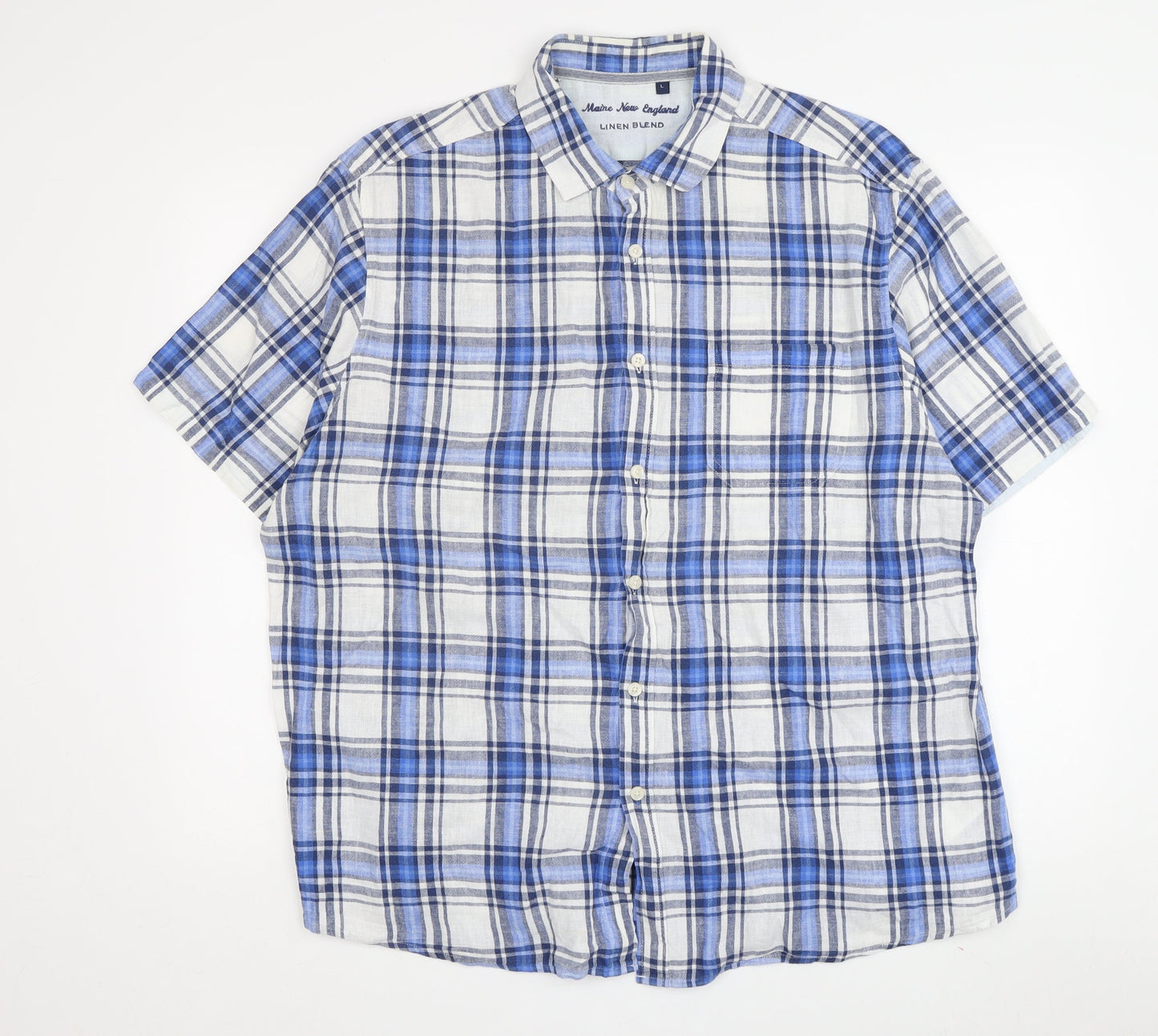 Maine New England Clothing Bundle - 5 Pack Preloved Mens Casual Shirts