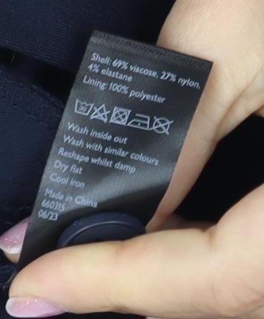 John Lewis Women's Black Dress Pants Size 12