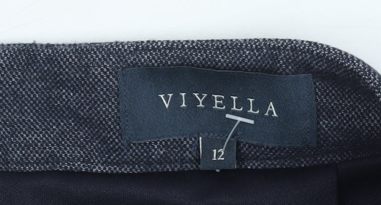 Viyella Women's Grey Pencil Skirt, Size 12, Business Casual