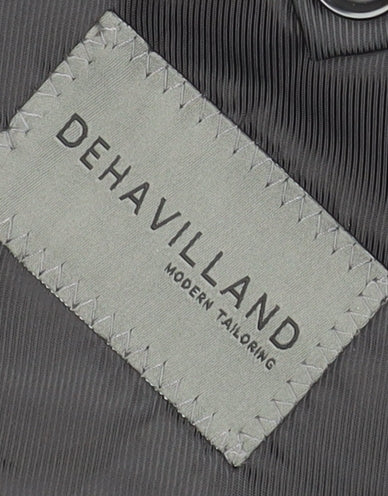 Dehavilland Men's Black Blazer 42 Regular Fit