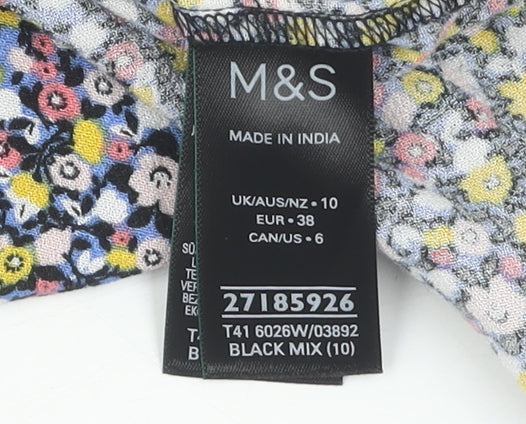 Marks & Spencer Women's Floral Blouse Size 10