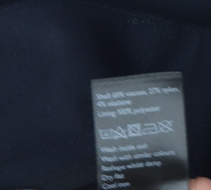 John Lewis Dress Pants Women Black Size 12 Viscose