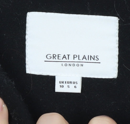 Great Plains Women's Black Short Jacket, Size 10