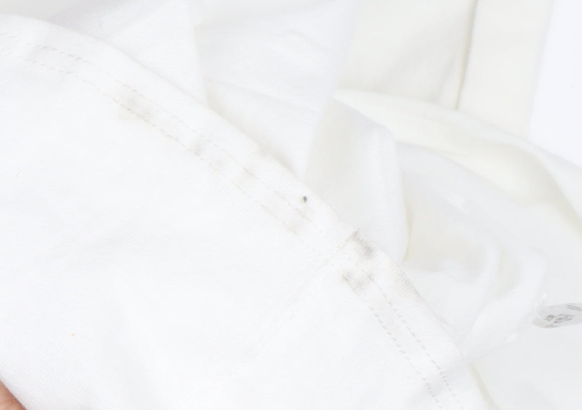 Y.A.S Women's White Midi Dress - L, Polka Dot Fit & Flare