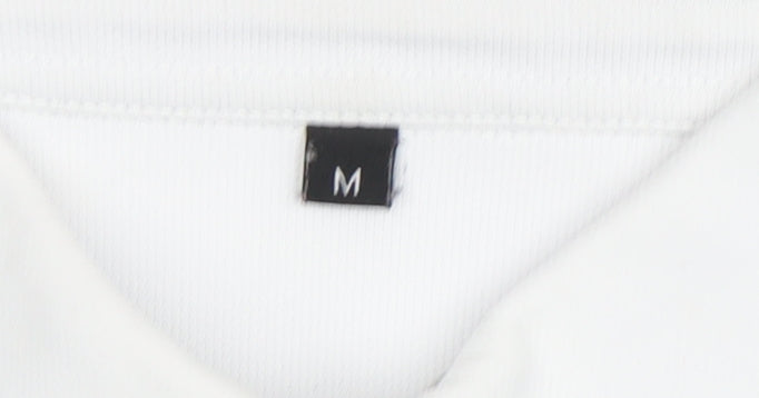 Men's T.G.C. White Classic Polo Shirt M - Short Sleeve