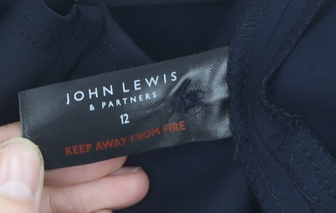 John Lewis & Partners Dress Pants Black 12
