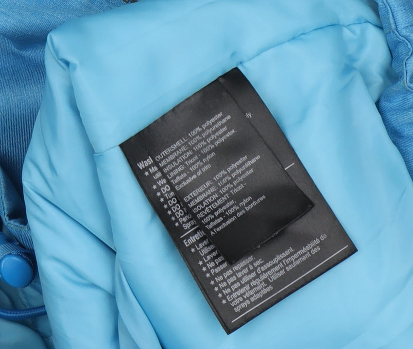 Burton Women's Blue Hooded Softshell Jacket S