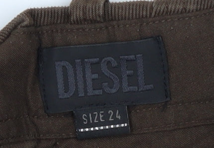 Diesel Men's Brown Trousers - Size 24