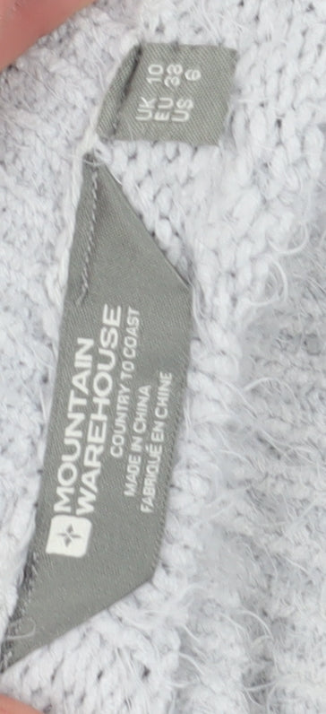 Mountain Warehouse Women's Grey Pullover Jumper Size 10