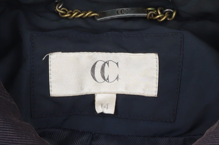 Country Casuals Women's Black Quilted Jacket Size 14