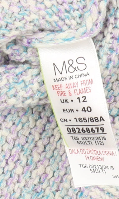 Marks & Spencer Women's Multicoloured Crew Neck Jumper