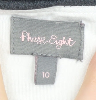 Phase Eight Women's Black Pullover Jumper Size 10