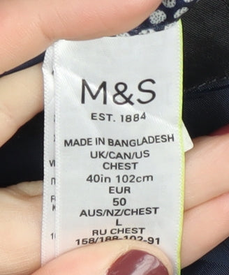 Marks & Spencer Men's Blue Suit Jacket 40