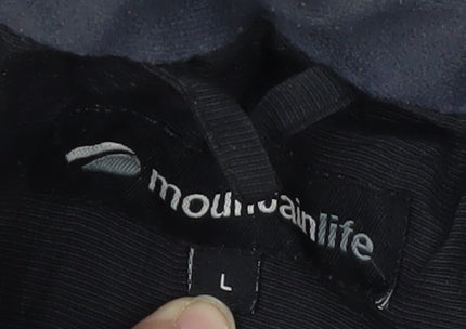 Mountainlife Men's L Black 3-in-1 Hooded Jacket