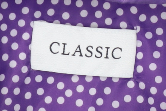 Marks & Spencer Women's Purple Hooded Rain Coat Size 14