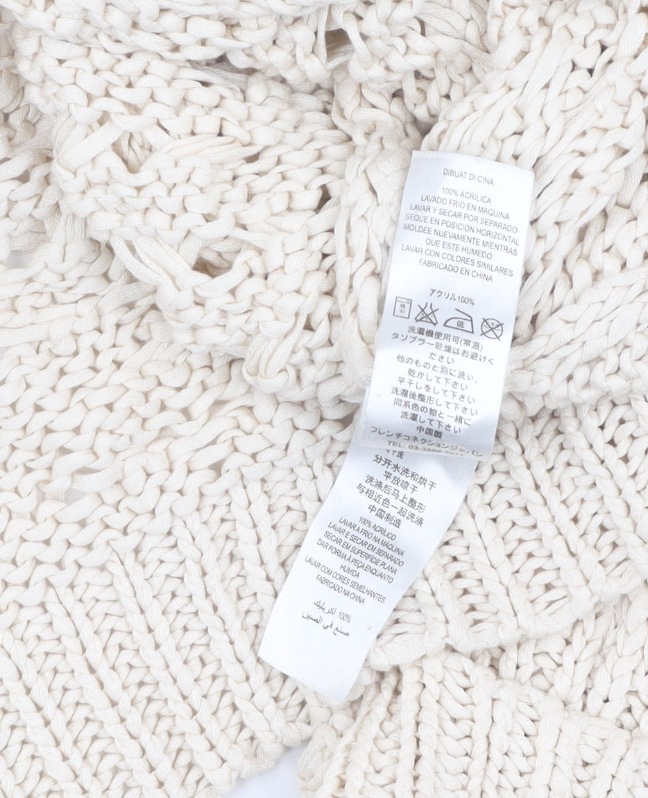 Great Plains Women's Beige Chunky Knit Pullover Jumper S