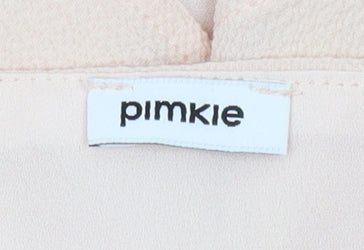 Pimkie Women's Beige Camisole V-Neck Size M
