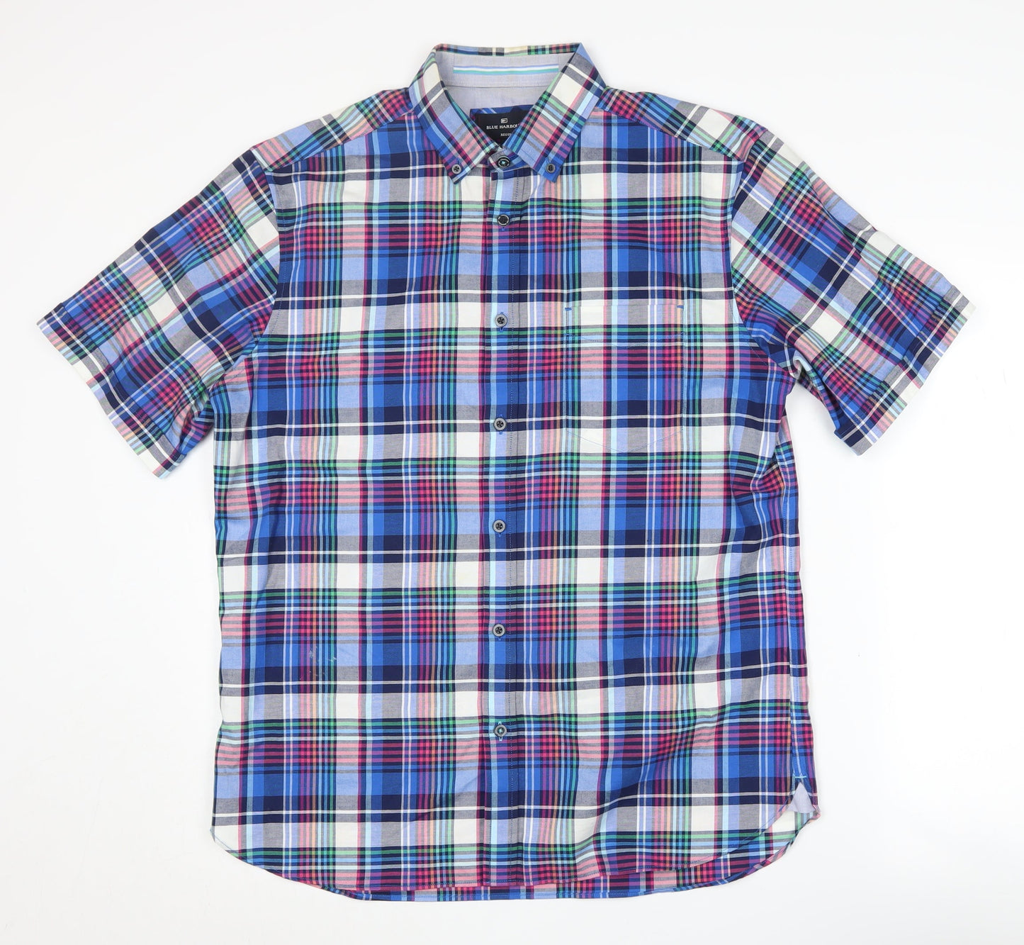 Blue Harbour Clothing Bundle - 5 Pack Preloved Mens Casual Shirts