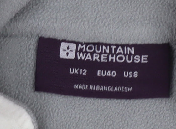 Mountain Warehouse Women's Ivory Fleece 1/2 Zip Sweatshirt