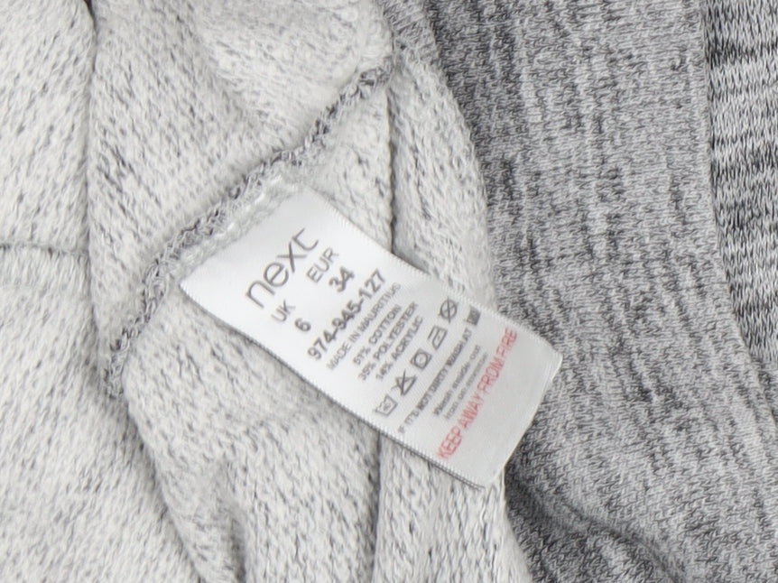 Next Women's Grey Tunic Sweatshirt Size 6