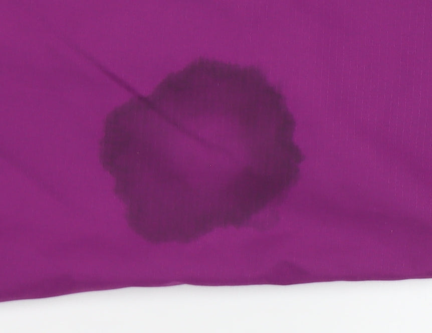 Decathlon Teens Purple Waterproof Rain Jacket Size 12