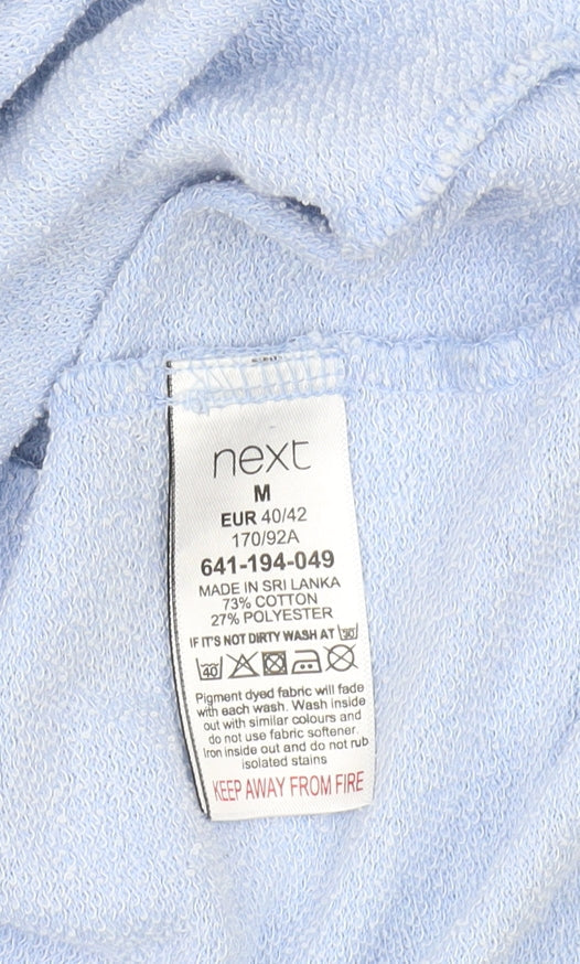 Next Women's Blue Pullover Sweatshirt Lace Up