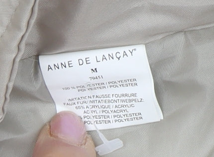 Anne De LanCay Women's Beige Puffer Jacket - M