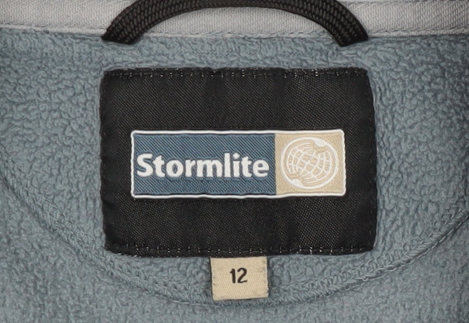 Stormlite Women's Blue Fleece Jacket Size 12