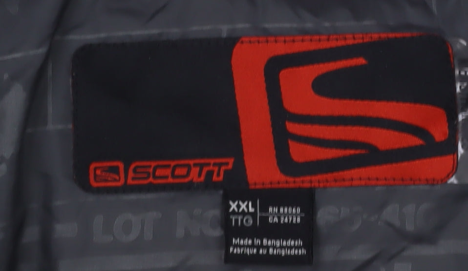 SCOTT Men's Ivory Puffer Jacket 2XL for Skiing Winter