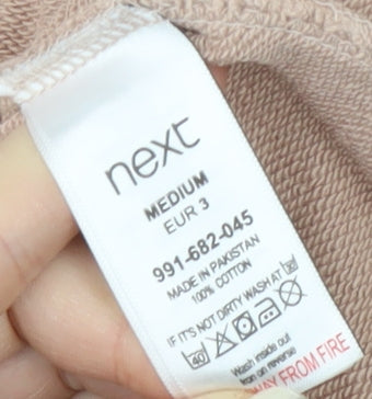 Next Beige Men's Sweatshirt, Medium, Graphic College Style