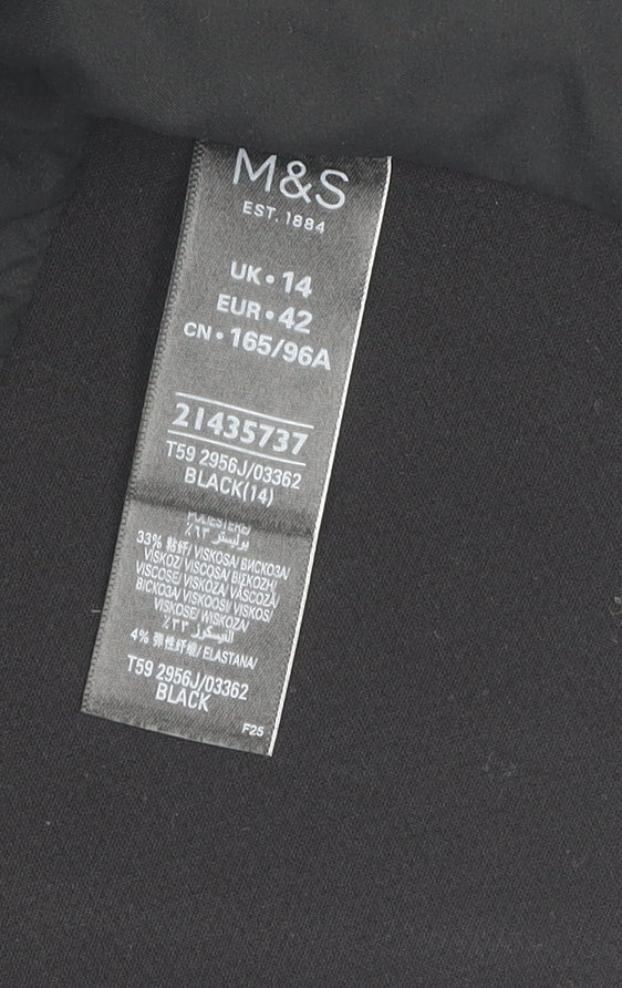 Marks & Spencer Women’s Black Blazer Size 14