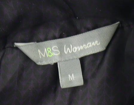 Marks & Spencer Women's Black Medium Puffer Jacket