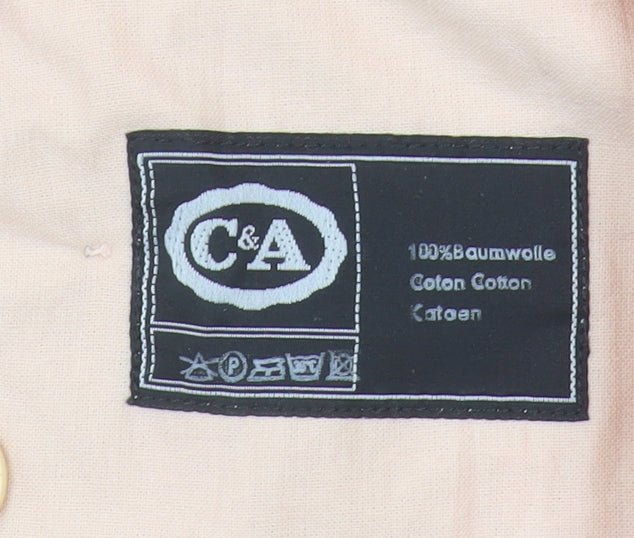 Brand and care label for C&A Women's Beige Blazer, size 10, - Stylish Workwear