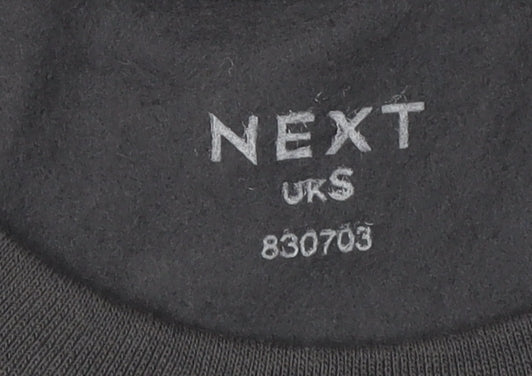 Next Men's Black S Skull Graphic Sweatshirt