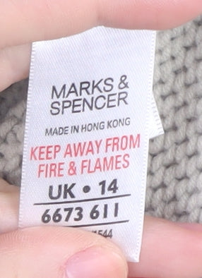 Marks & Spencer Women's Ivory Cardigan UK 14