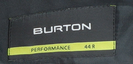 Burton Men's Black Regular Fit Blazer, Size 44R
