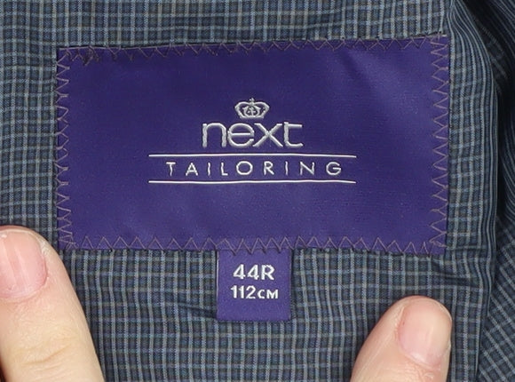 Next Men's Black Blazer Size 44 Regular Fit