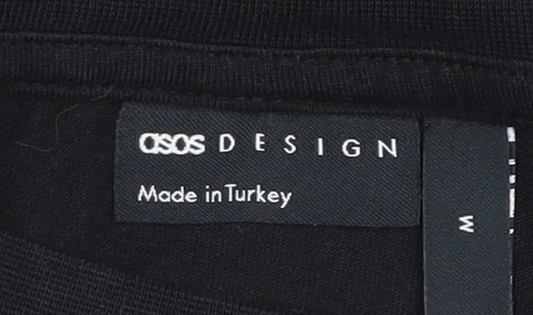 ASOS DESIGN Black Long Sleeve T-Shirt M - San Francisco