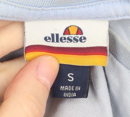 Ellesse Men’s Blue S T-Shirt Logo Short Sleeve