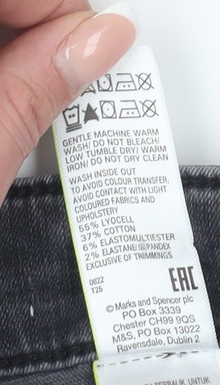 Marks & Spencer Women's Black Skinny Jeans Size 12