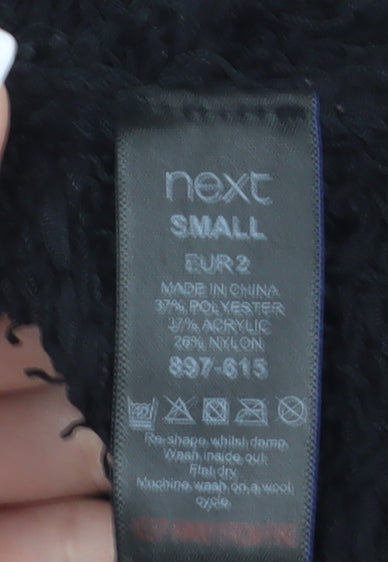 Next Women's Black Knit Pullover Jumper, Size S