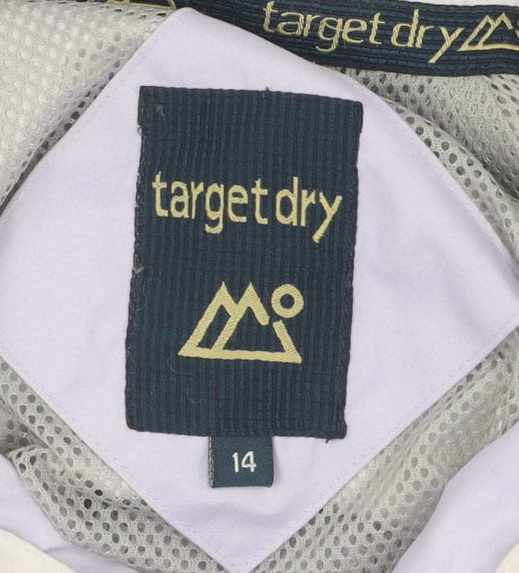 Target Dry Women's Purple Anorak Jacket, Size 14, Hooded