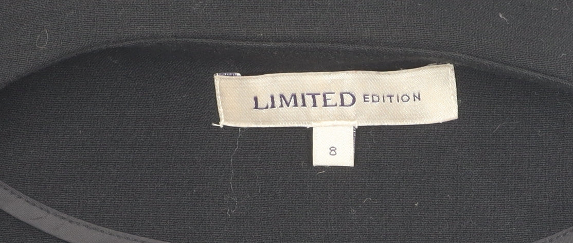 Marks & Spencer Women's Black Limited Edition Jacket - Size 8