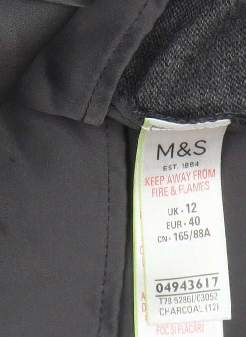 Marks & Spencer Women's Grey Jumper, Size 12