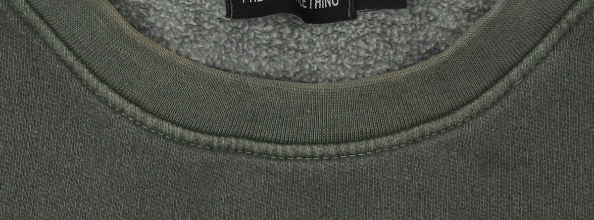 PrettyLittleThing Women's Green Pullover Sweatshirt L